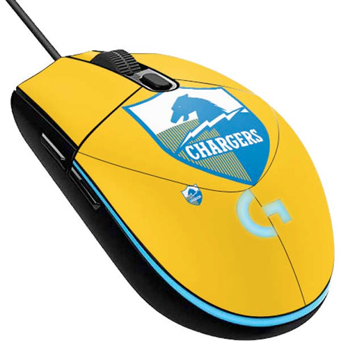 NFL Los Angeles Chargers Retro Logo G203 Prodigy RGB Wired Gaming Mouse Skin